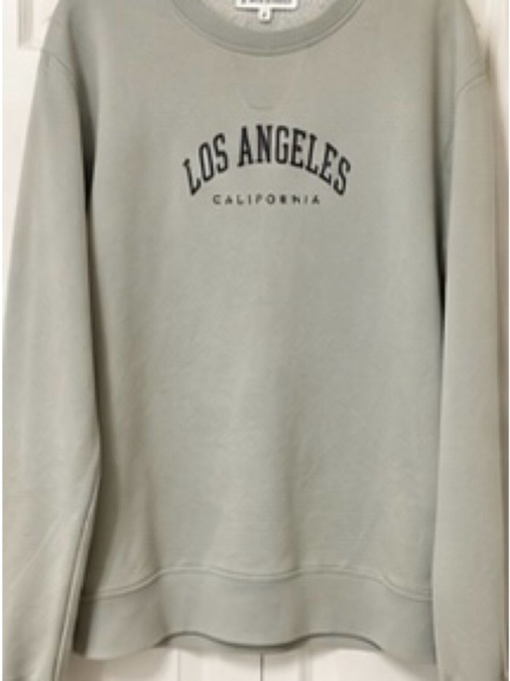 PAC SUN Los Angeles Graphic Crewneck Sweatshirt - Sage Green